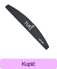 Pilnik do paznokci TUFI profi PREMIUM czarny 100/180, 17.8 cm 1 szt